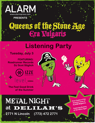 QOTSA Party Ad