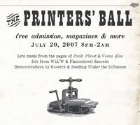 Printers’ Ball