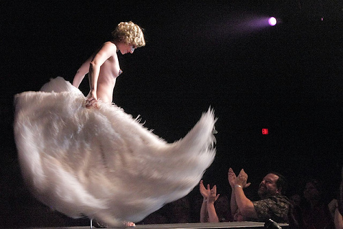 Michelle L'Amour at the BHOF Striptease Reunion 2007 | Photo by Mike Albov