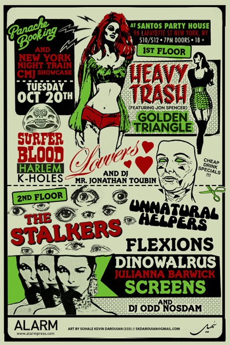 CMJ flyer