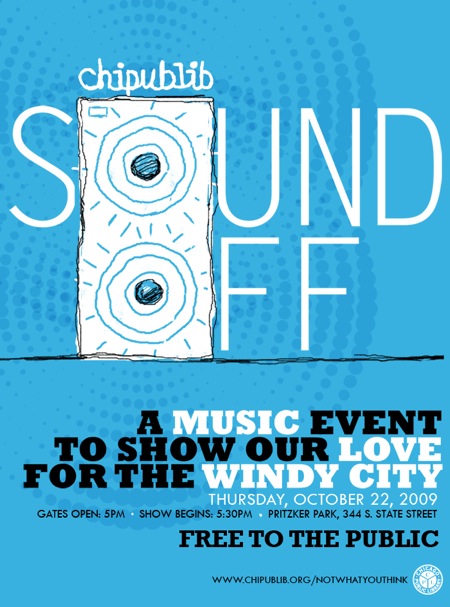 CHIPUBLIB Sound Off Concert eflyer