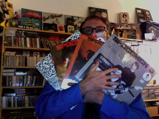 Heath Byers holds most of the Spacemen 3 catalog