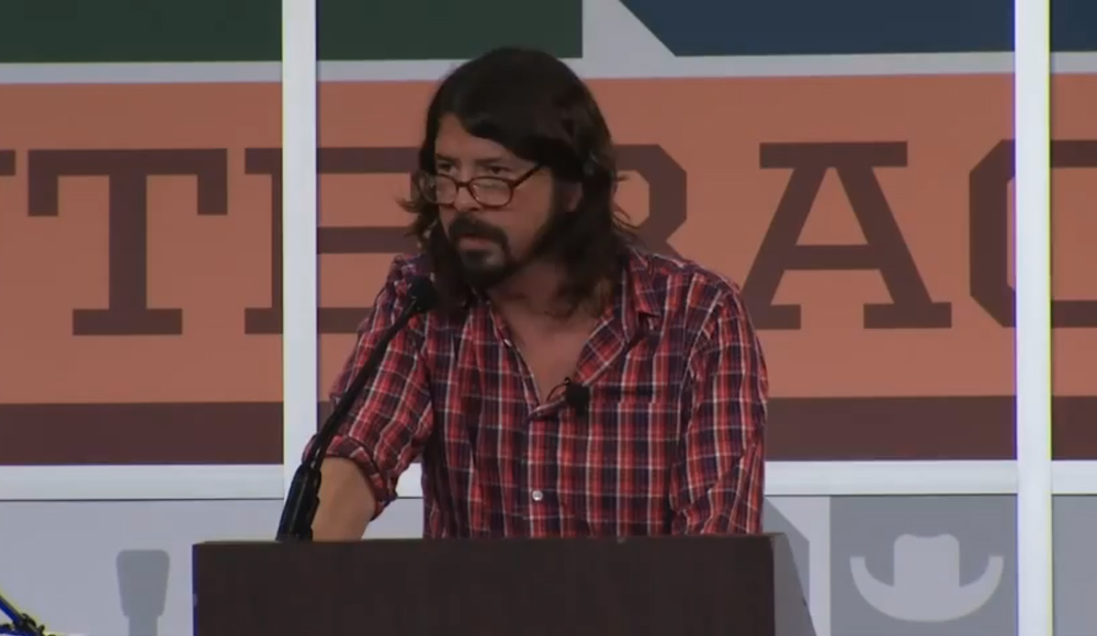 Dave Grohl SXSW keynote speech