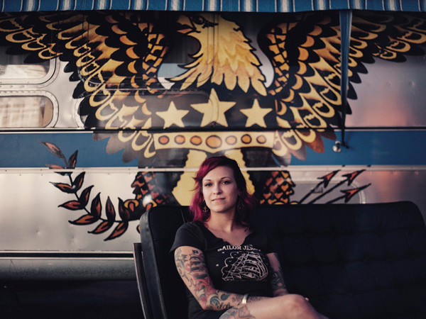 Sailor Jerry brand ambassador Ashley Miller