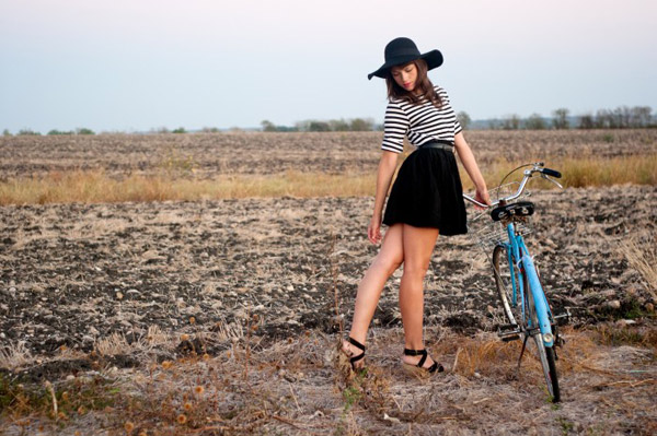 Femme et Vélo