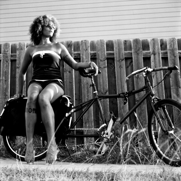 Femme et Vélo