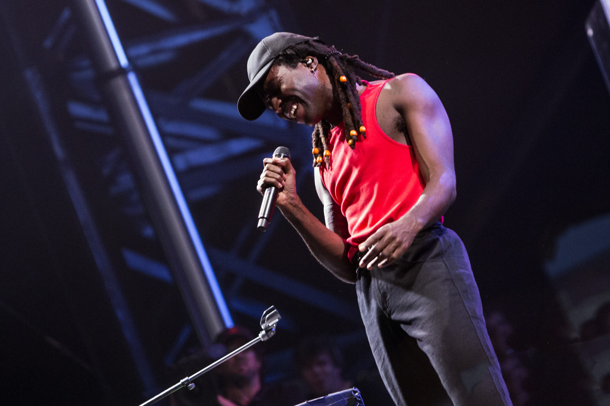 Blood Orange performs on Friday. Photo by Brian F. Benton.